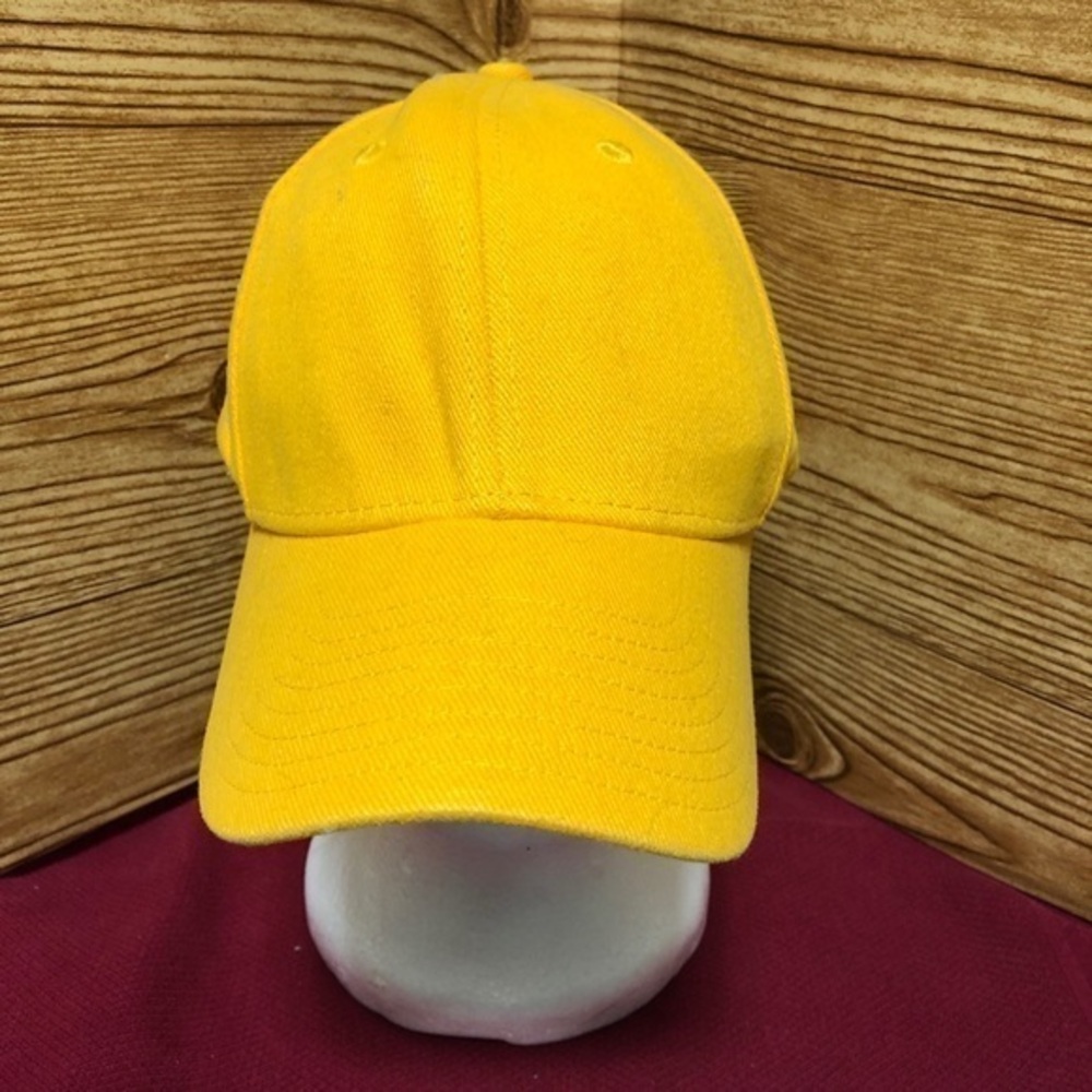 💫Adidas Superflex Golden Yellow Fitted Cap Hat